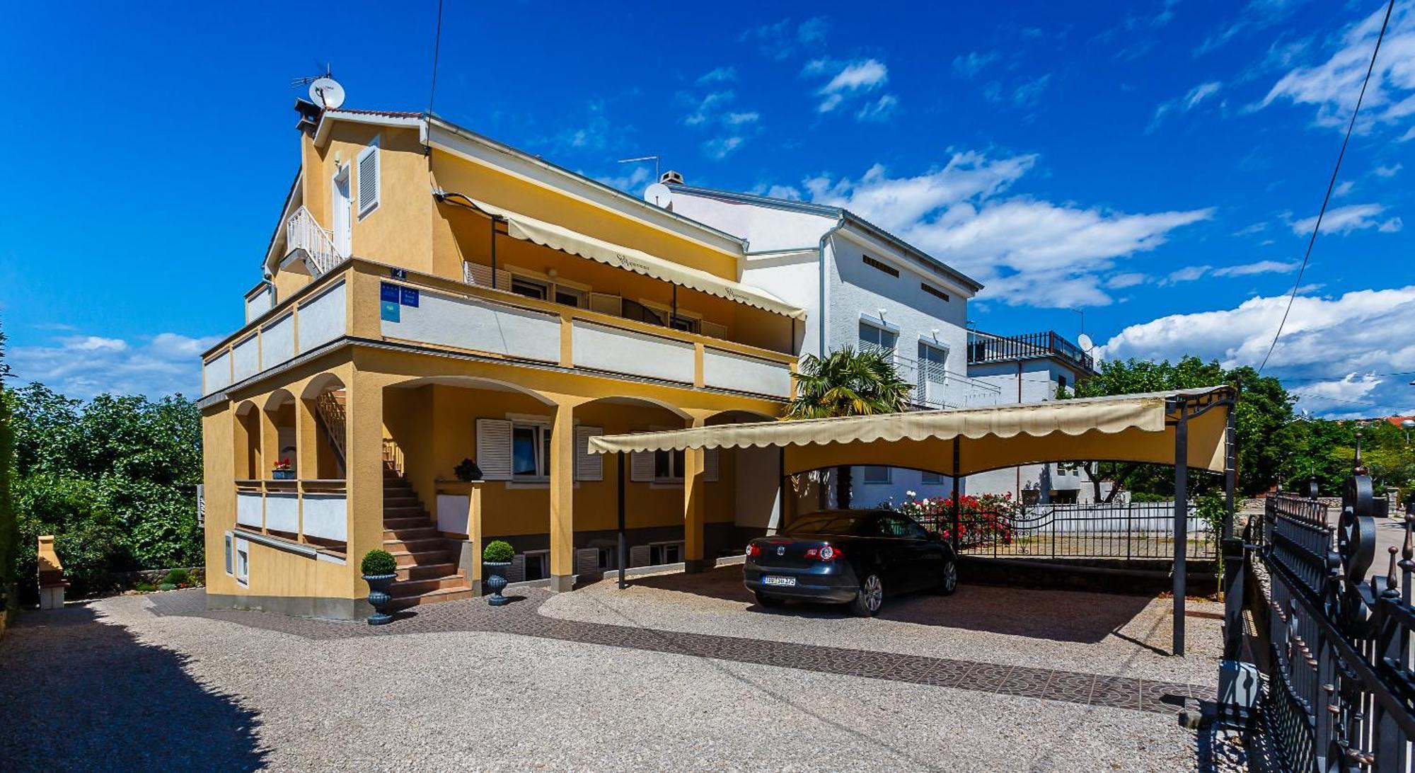 Sara Apartments Malinska Kültér fotó