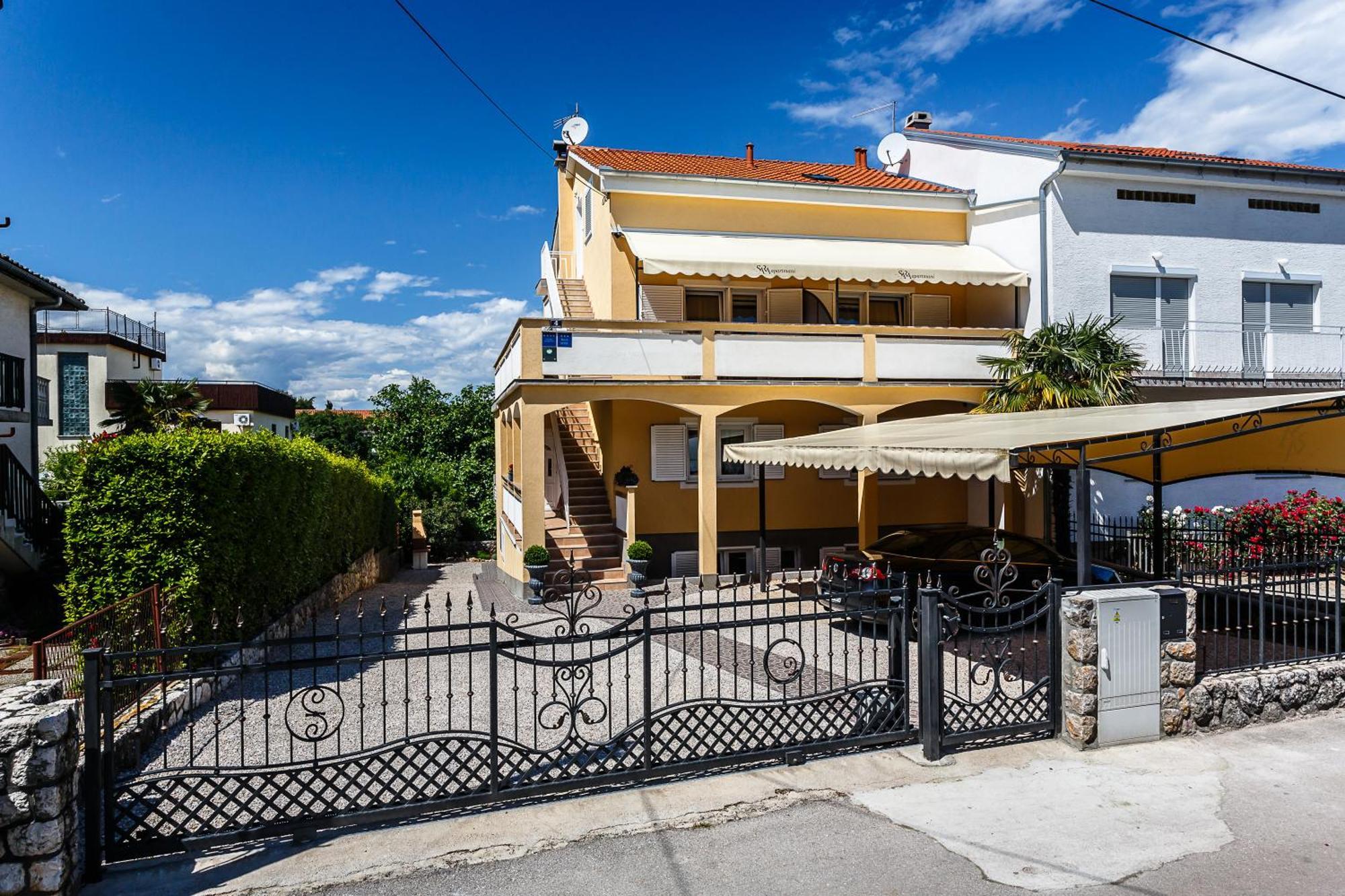 Sara Apartments Malinska Kültér fotó