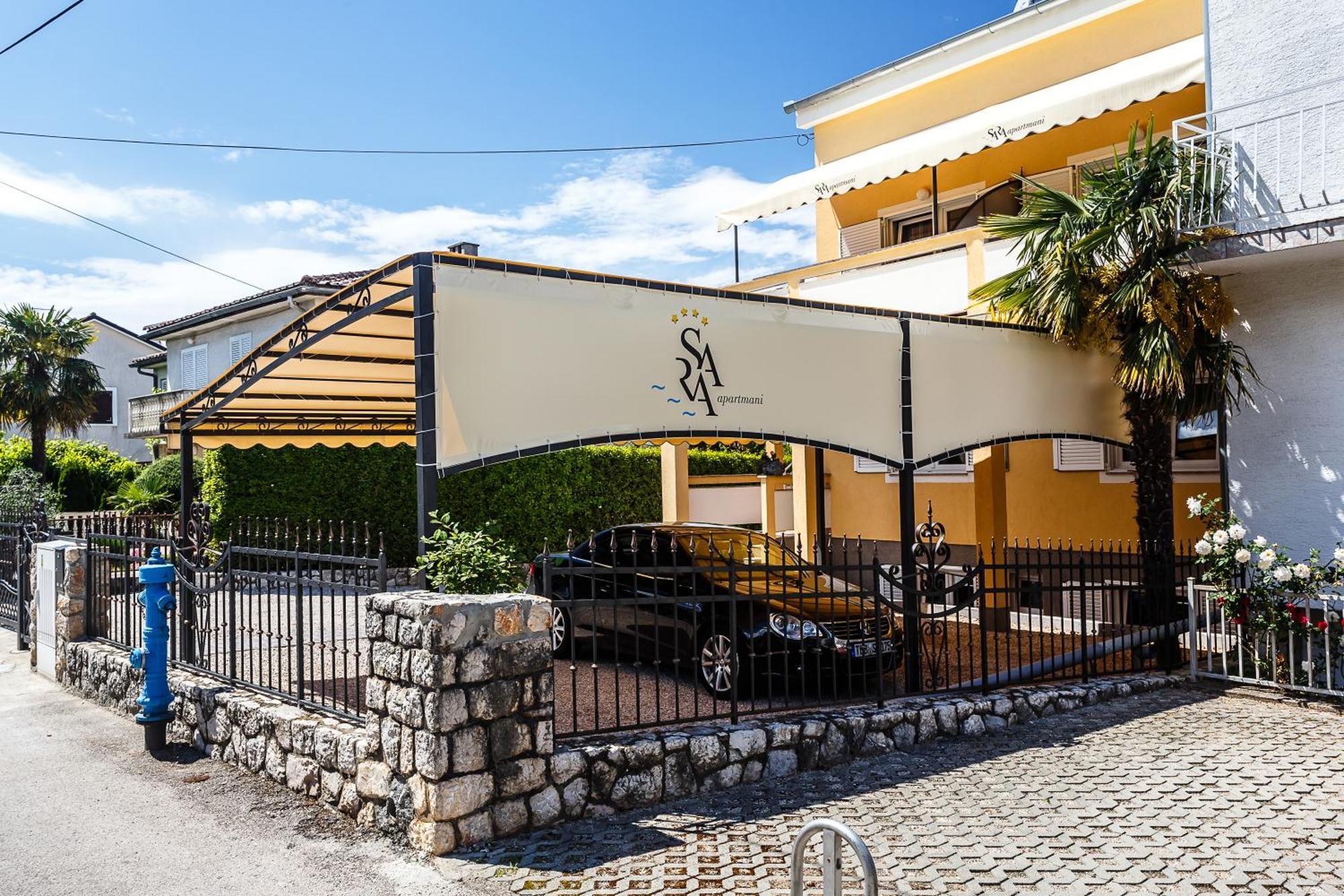 Sara Apartments Malinska Kültér fotó
